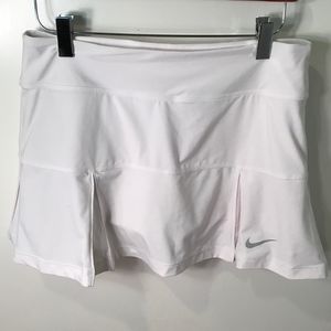 White Nike Tennis Skort